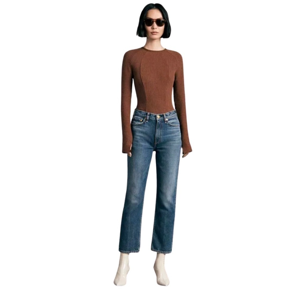 Rag & Bone Wren Slim Jeans in Huntley. Size 25